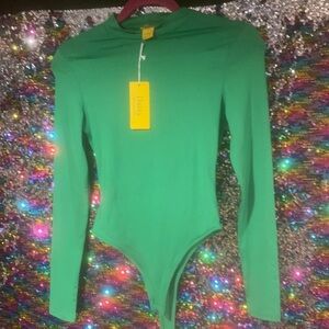 Green Bodysuit NWT